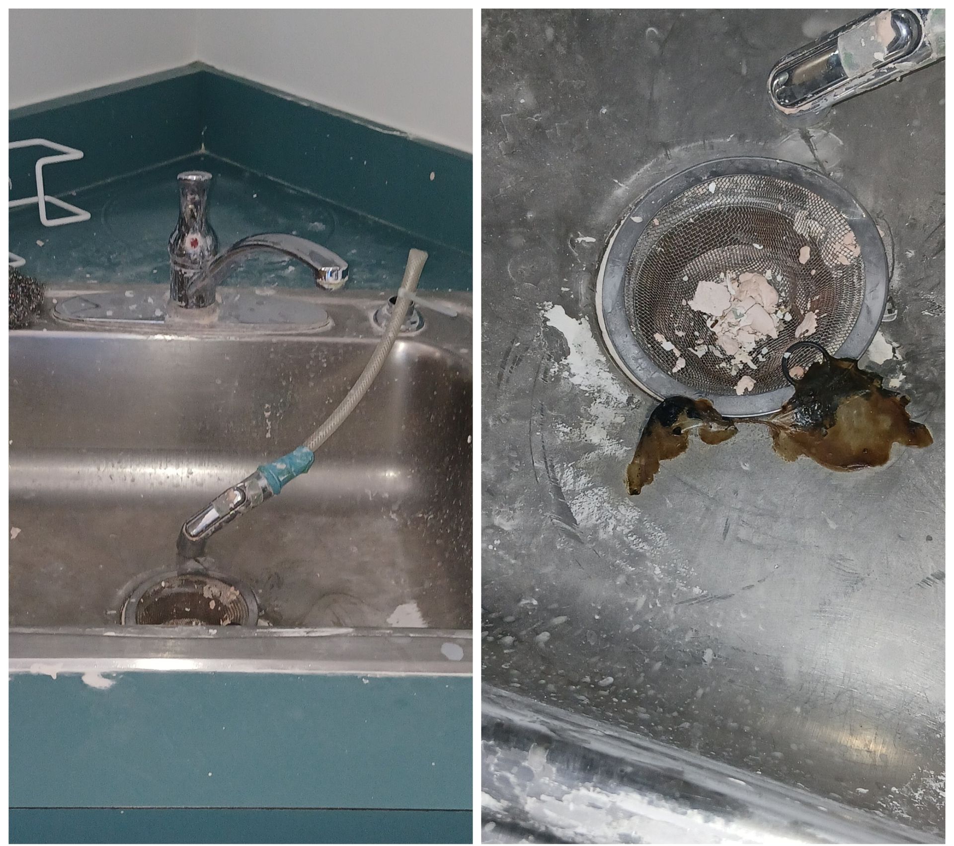 Before and after - before